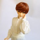 BJD Doll Hair Wig 9-10 inch 22-24cm for 1/3 Male Uncle SD17 DZ70 Short Hairpiece DIY Accessories