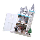 Diy Miniature Dollhouse Model 3D Puzzles Assembly Kit - Moonlight Castle Themed