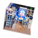 Diy Miniature Dollhouse Model 3D Puzzles Assembly Kit - Dream of Sky Themed
