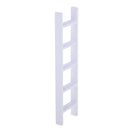 Miniature Furniture Wood Ladder for 1/12 Dolls House Room Items Garden Decor Accessory Collections