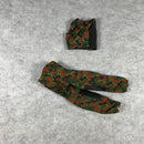 Doll Sleeveless Army Suit Waistcoat & Pants for 1/6 Soldier Doll Dress Up Accessory 2pcs
