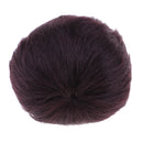 Natural Black Wig Hairpiece Supplies DIY Making for 1/6 BJD SD DZ DOD LUTS CUITE Doll Accessories