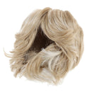 1/6 Scale BJD Short Hair Light Brown Curly Wig for Dollfie DOD BF POCKET LUTS CUITE DIY Makeup