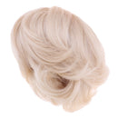 Doll Imitation Mohair Curly Wigs Hair For 1/6 BJD/ Uncle Doll Light Golden