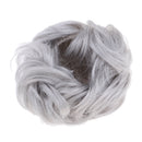 Doll Imitation Mohair Curly Wigs Hair For 1/6 BJD/ Uncle Doll Silver Grey