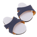 Stylish Blue Slippers Shoes for 18inch American Girl My Life Dolls Clothing Accessory