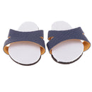 Stylish Blue Slippers Shoes for 18inch American Girl My Life Dolls Clothing Accessory