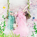 Delicate Handmade 30cm 14 Joints BJD Vinyl Virgo Constellation Doll Dress in Lace Skirt Clothes