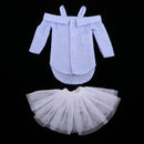 Dolls Two-piece Outfits Skirt And One Shoulder Shirt For 1/6 Blythe Dolls