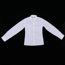 1/3 Male BJD White Stand-Collar Shirt Clothing for Normal 70cm Uncle Dolls