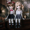 Cute White Short Sleeve Shirt Clothing for 1/6 BJD LUTS CUITE Dollfie Doll