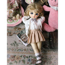 Cute White Short Sleeve Shirt Clothing for 1/6 BJD LUTS CUITE Dollfie Doll