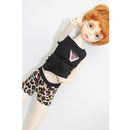 1/4 Scale Dolls Leopard Short Pants for BJD SD MSD DOD LUTS Doll Casual Clothes
