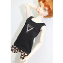 1/4 Scale Dolls Leopard Short Pants for BJD SD MSD DOD LUTS Doll Casual Clothes