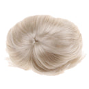 BJD Doll Full Wig 8-9 inch 18-20cm for 1/4 LUTS MSD DZ DOD Light Gold Short Curly Hair Hairpiece Supplies