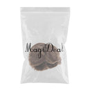 1/4 BJD Doll Short Curly Hair Brown Wig 8-9 inch 18-20cm for DOD AOD DOC Dollfie DK LATI-BLUE Accessories