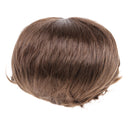 1/4 BJD Doll Short Curly Hair Brown Wig 8-9 inch 18-20cm for DOD AOD DOC Dollfie DK LATI-BLUE Accessories