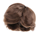 1/4 BJD Doll Short Curly Hair Brown Wig 8-9 inch 18-20cm for DOD AOD DOC Dollfie DK LATI-BLUE Accessories