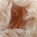 1/6 BJD Doll Full Wig Double Braided Hair 6-7inch 16-18cm for DOD LUTS AOD DOC Gold Short Curly Wig