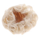 1/6 BJD Doll Full Wig Double Braided Hair 6-7inch 16-18cm for DOD LUTS AOD DOC Gold Short Curly Wig