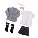 Lovely College Style Uniform Suits For 1/6 Scale BJD Dolls Accessory