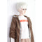 1/3 BJD Uncle Doll Clothes Sweatshirt Jacket Pants Outfit for AOD AS DOD DOI Doll Accessories Brown & White Color