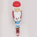 5PCS Hand Painted Wooden Russian Nesting Dolls - Santa Claus Shape