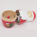 5PCS Hand Painted Wooden Russian Nesting Dolls - Santa Claus Shape