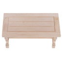 1/12 Dollhouse Miniature Natural Wood End Table Coffee Table Furniture Model Living Room Decor