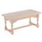 1/12 Dollhouse Miniature Natural Wood End Table Coffee Table Furniture Model Living Room Decor
