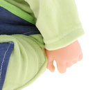 50cm Realistic Baby Doll Vinyl Boy Infant With Green Top And Green Trousers