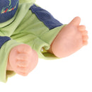 50cm Realistic Baby Doll Vinyl Boy Infant With Green Top And Green Trousers