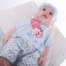 20inch Silicone Reborn Infant Boy Doll Newborn Baby Pregnant Learning Toy Kids Christmas Gift