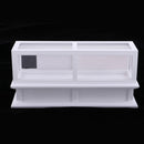 Handmade 1/12 Dollhouse Miniature Wood Display Cabinet Showcase Shopping Mall Scenes Decoration Accessory