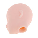 Normal Skin Tone Unpainted Girls Doll Heads For 1/6 BJD Dolls Headsculpt Model