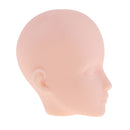 Normal Skin Tone Unpainted Girls Doll Heads For 1/6 BJD Dolls Headsculpt Model
