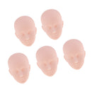 Normal Skin Tone Unpainted Girls Doll Heads For 1/6 BJD Dolls Headsculpt Model