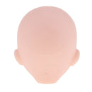Normal Skin Tone Unpainted Girls Doll Heads For 1/6 BJD Dolls Headsculpt Model