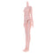 1/4 BJD Female Doll Medium Bust Body DIY Body Parts High Quality Plastic Toy