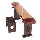 1/6 Scale Guzheng Chinese Zither Action Figure Doll House Decor Accessories