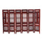 1/12 Annatto Folding Screen Furniture for Dolls House Bedroom Living Room Accessory Decor