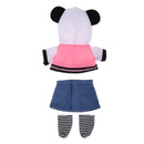 3Pcs Lovely Panda Clothes Set For 25cm Mellchan Doll Outfit Accessory
