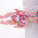 41cm Soft Vinyl High Simulation Baby Girl Doll in Flower Bikini & Hat Suit for Kids Gift