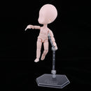 Movable Nude Parts Joints For 14cm OB11 Doll Custom Kids Body Painting Model