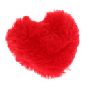 Heart Shape Stuffed Plush Throw Pillow Cushion For 1/3 Doll Toys Red