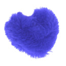 Heart Shape Stuffed Plush Throw Pillow Cushion For 1/3 Doll Toys Dark Blue