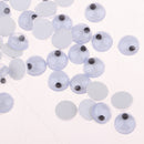 200pcs 5mm Black & White Plastic Safety Doll Toy Round Eyes for Kids DIY Accessories
