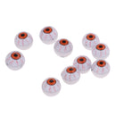 10pcs 16mm Plastic Safety Eyeballs for Kids Doll Toy Puppet Accessories DIY Crafts Brown