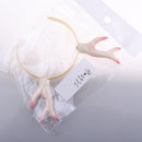 Handmade Resin Antlers Headband for 12inch Blythe Azone Licca Doll Party Outfit Accessories