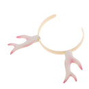 Handmade Resin Antlers Headband for 12inch Blythe Azone Licca Doll Party Outfit Accessories